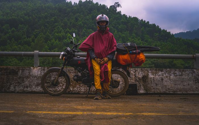 Site Author With Motorbike